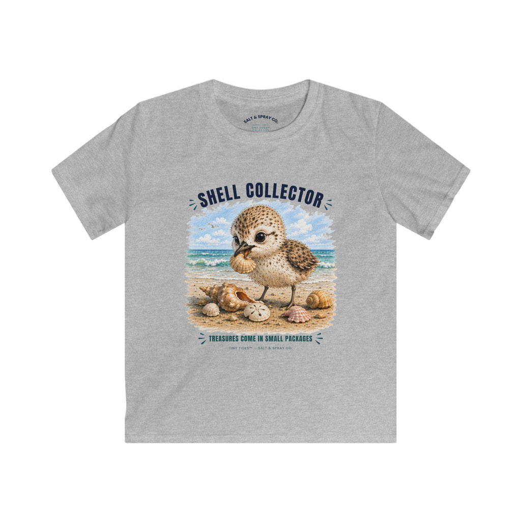 Kids Tee – Shell Collector | Tiny Tides™ Collection | Salt & Spray Co.